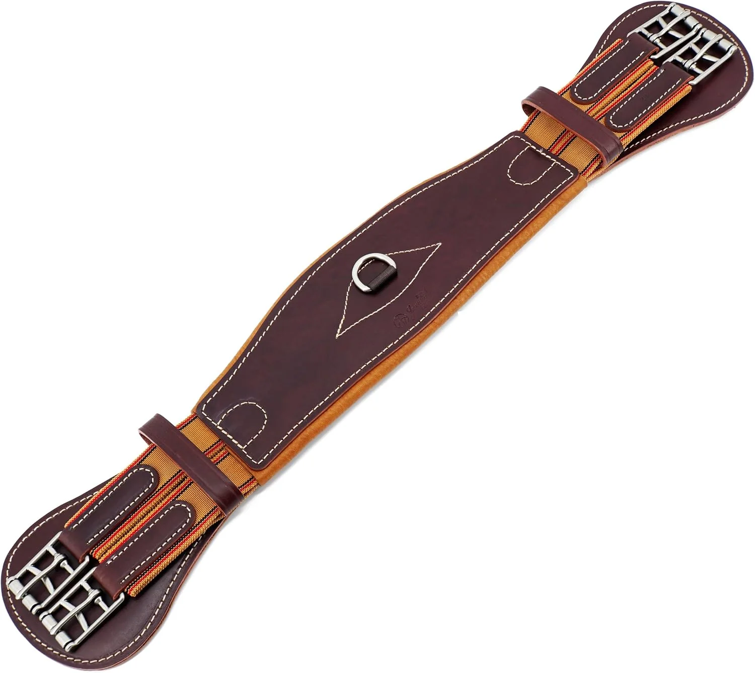 Smooth Jee English Dressage Girths Breathable Horse Girth for English Saddle Premium Equestrean Gear Made Leather Functional