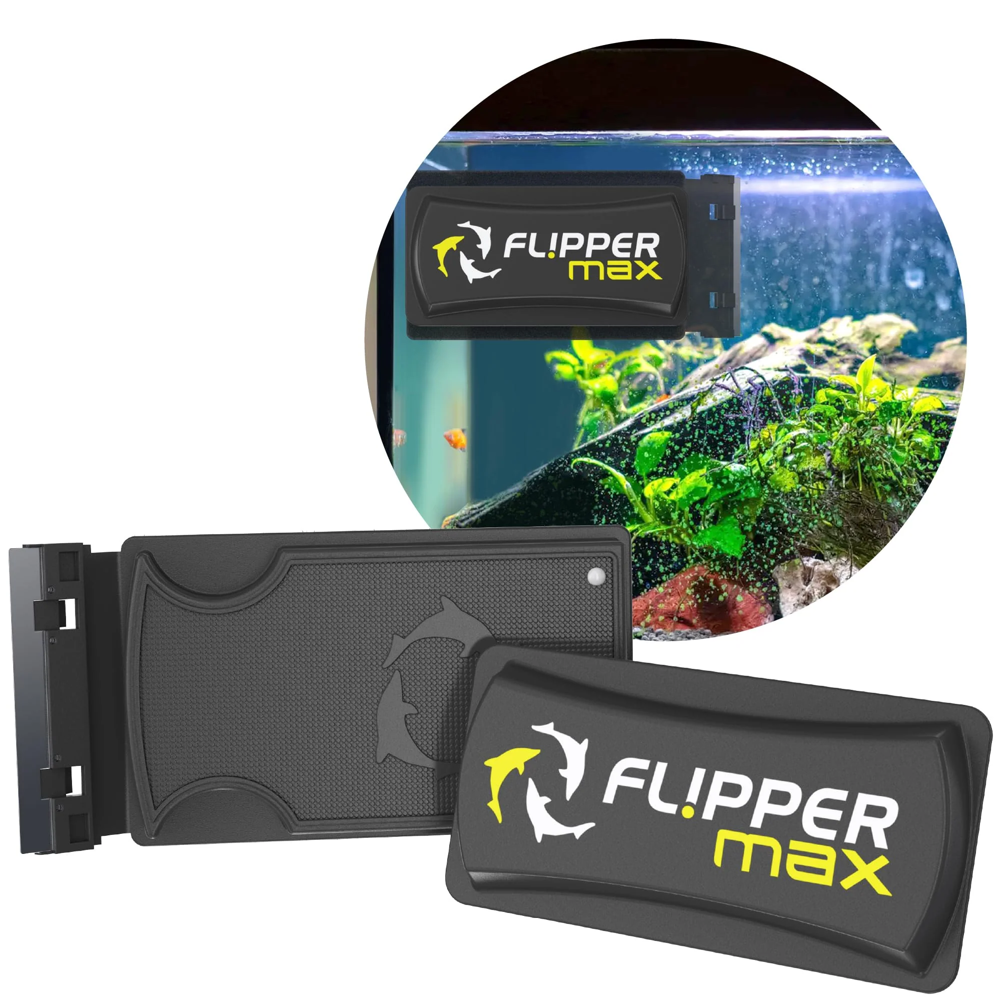 Verified FL PPER Flipper Magnetic Aquarium Glass Cleaner – Effortless Algae Remover Max Convenient