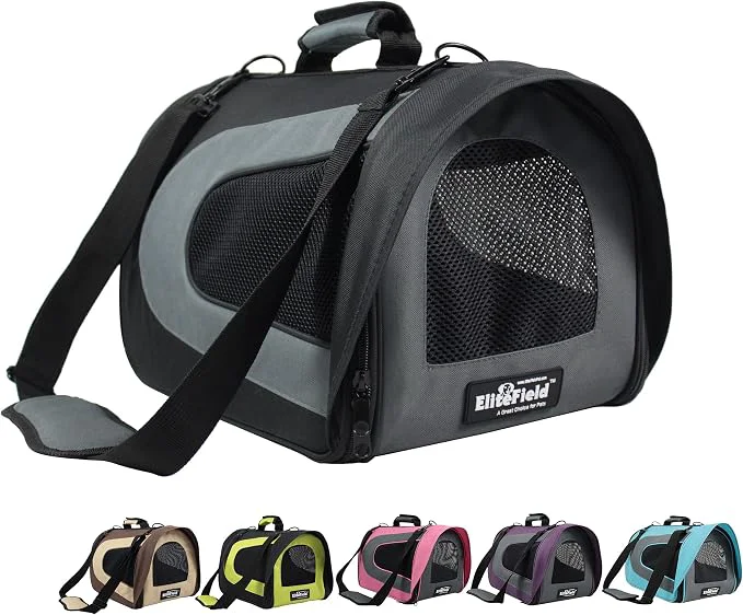 Professional EliteField Deluxe Soft Pet Carrier Sustainable