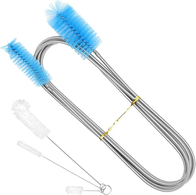 Sustainable 79 Flexible Pipe Cleaner Brush Set Dual-Ended and Extra-Long Stainless Steel High-Performance