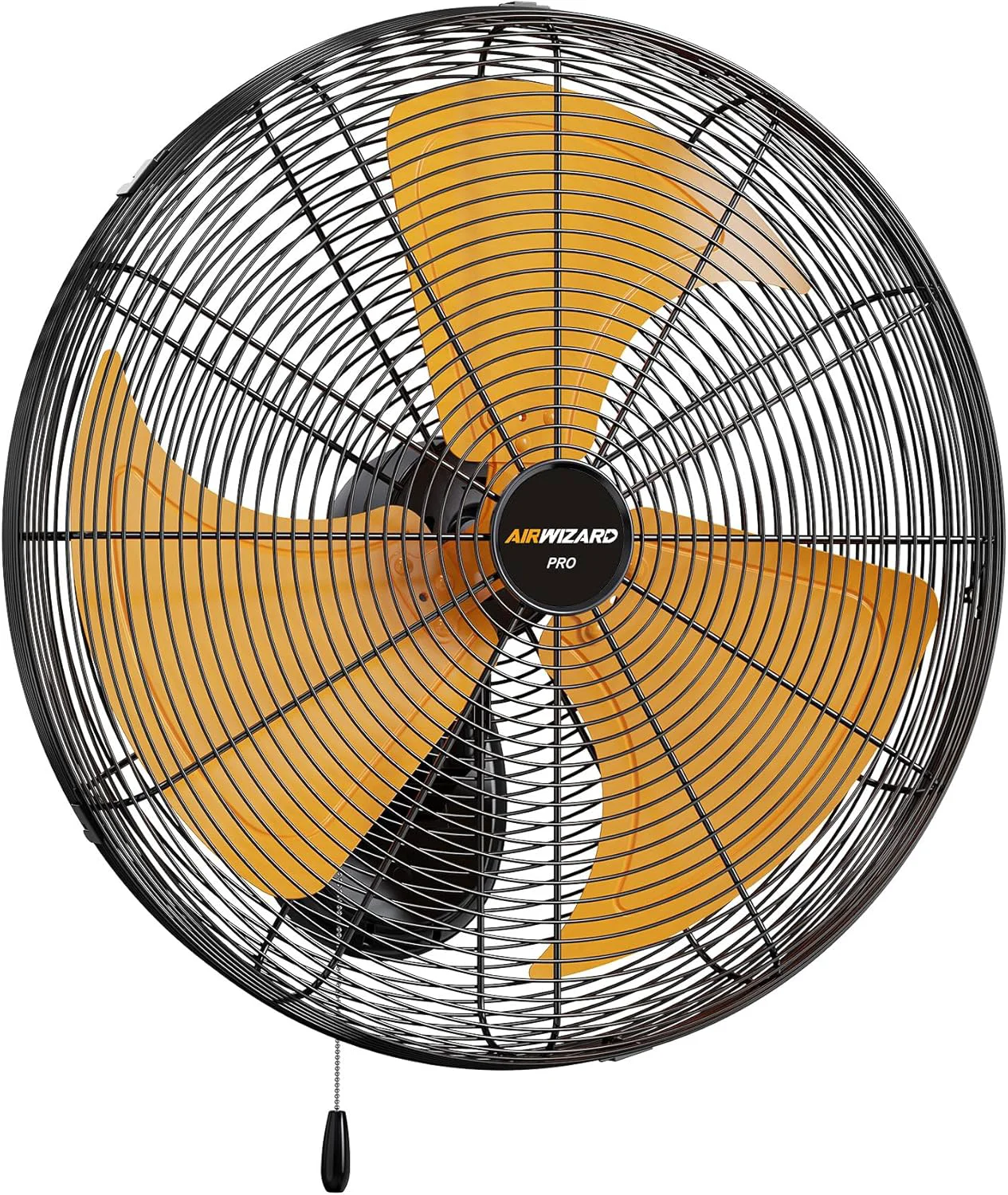 Elite Oscillating High Velocity Wall Mount Fan Industrial Heavy Duty Metal Wall Fans 3 Speeds Adjustable Tilt Quiet Operation Commercial Shop Fan for Garage 18 Inch - Indoor Eco-Friendly