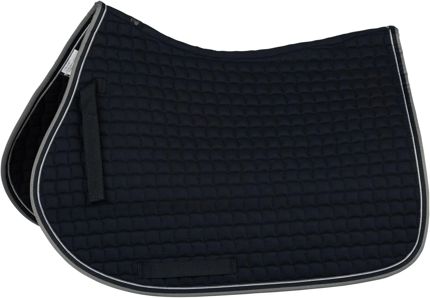 Premium Material HORZE Adepto Padded All Purpose Quilted Equestrian Saddle Pad for Horses with Two-Tone Trim Premium