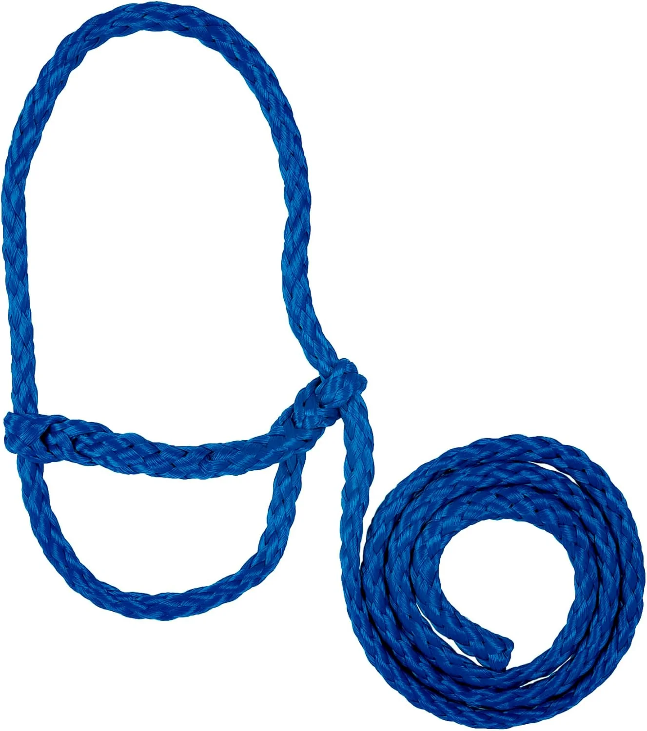 Fashionable Weaver Livestock Poly Rope Sheep Halter Modern Style Braid Sheep and Goat Rope Halter Adjustable Lamb Halter Lead Livestock Sheep Showing Supplies Verified
