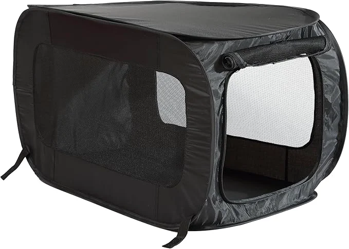 Superior Beatrice Home Fashions Portable Collapsible Pop Up Kennel Travel Cat and Dog Convenient