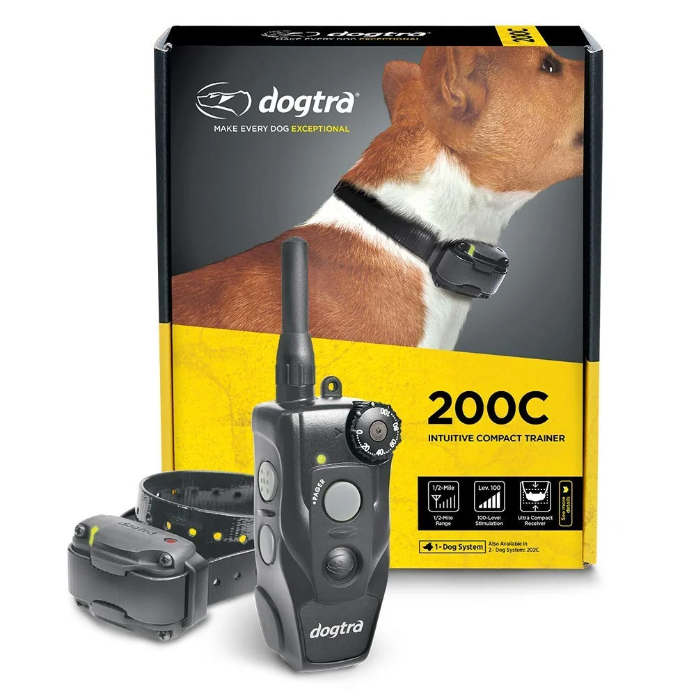 First-Class Dogtra 200C Waterproof E-Collar — 1 2 Mile Range One-Handed Remote Training Casual