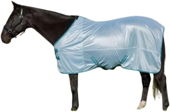Proven TuffRider Comfy Mesh Fly Sheet UV Protection Horse Sheet Standard Neck 130 Grams Breathable Polyester Mesh Reusable