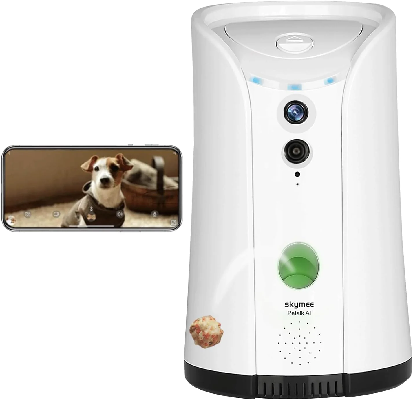 Artisan SKYMEE Dog Camera Treat Dispenser — 1080p WiFi Pet Camera with Night Vision Two‑Way Audio Alexa Innovative