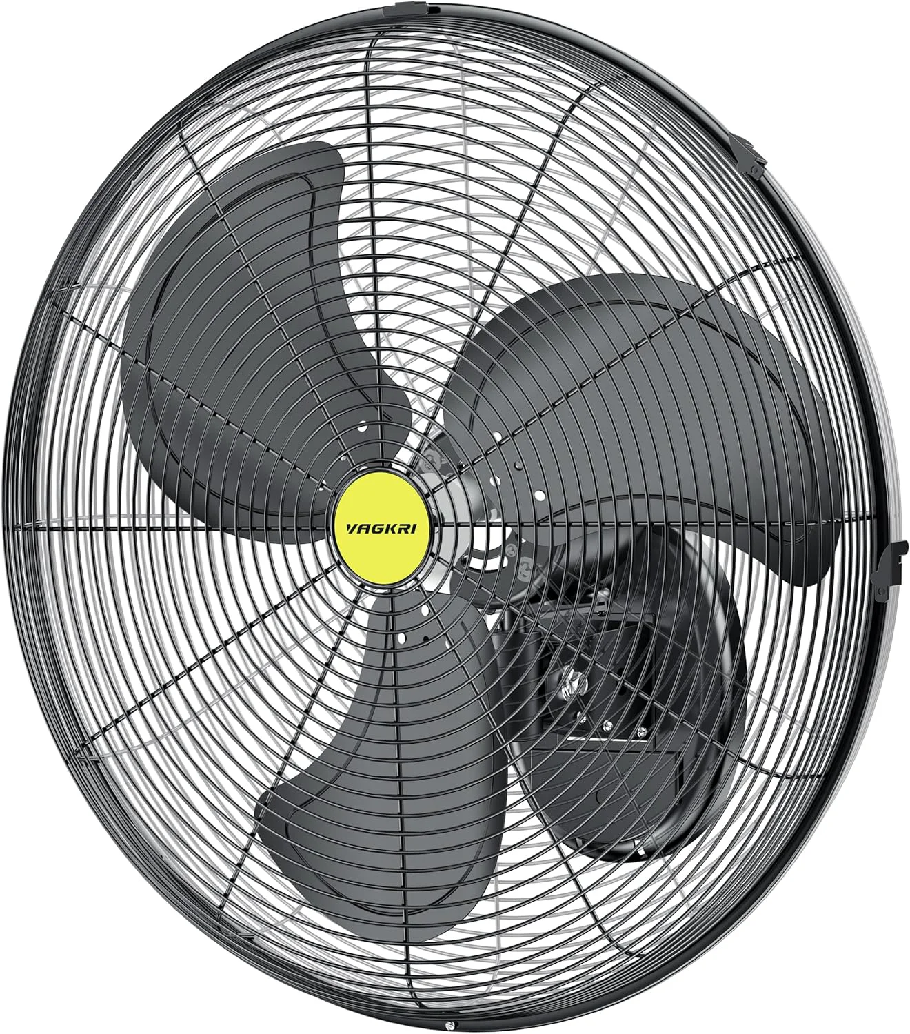 Detailed VAGKRI Wall Mount Fan 20 Inch High Velocity Metal Oscillating Fan 3 Speeds 5300CFM Industrial Wall Fan for Home Office Patio Garage Factory Greenhouse Warehouse Farm Quality