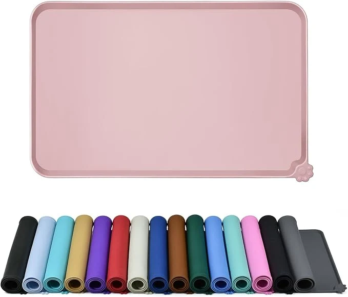 Comfortable Waterproof Pet Feeding Mat Convenient