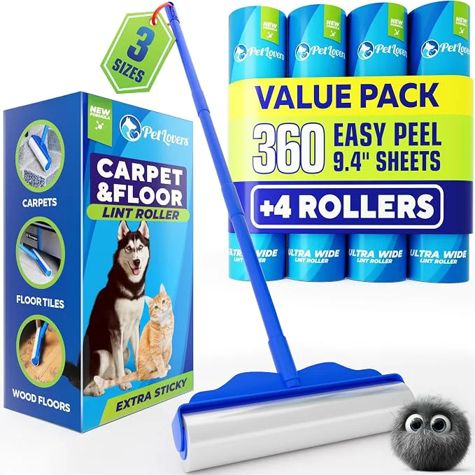 Next-Generation PetLovers Large Lint Roller Lightweight