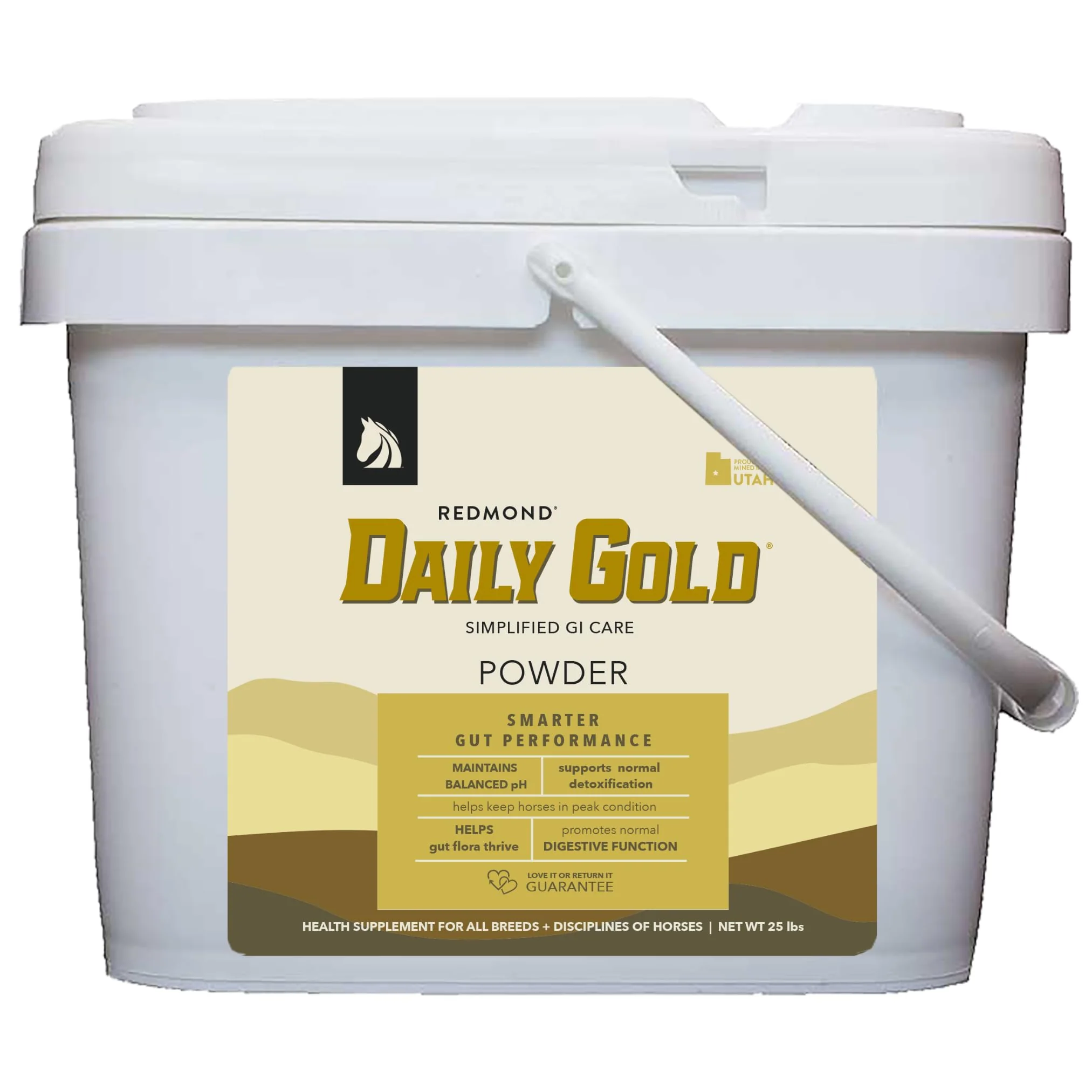 Certified REDMOND Daily Gold Stress Relief – Natural Digestive Ulcer Support for Horses Outstanding