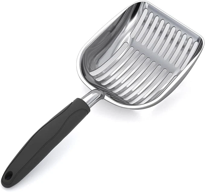Crafted WePet Cat Litter Scoop Aluminum Alloy Sifter Kitty Metal Scooper Deep Shovel Specialty