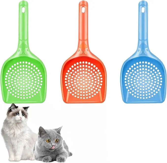Top-Quality Cat Litter Scoop 3Pcs Cat Litter Scooper Long Handle Deep Shovel Cat Scooper Outstanding