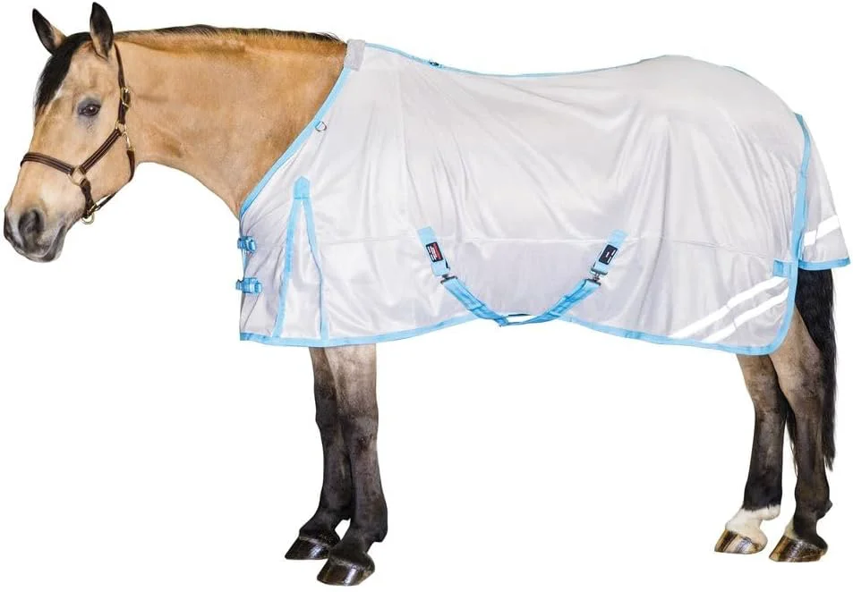 Detailed Schneiders Cooling Soft Interlock Mesh II Horse Fly Sheets Premium