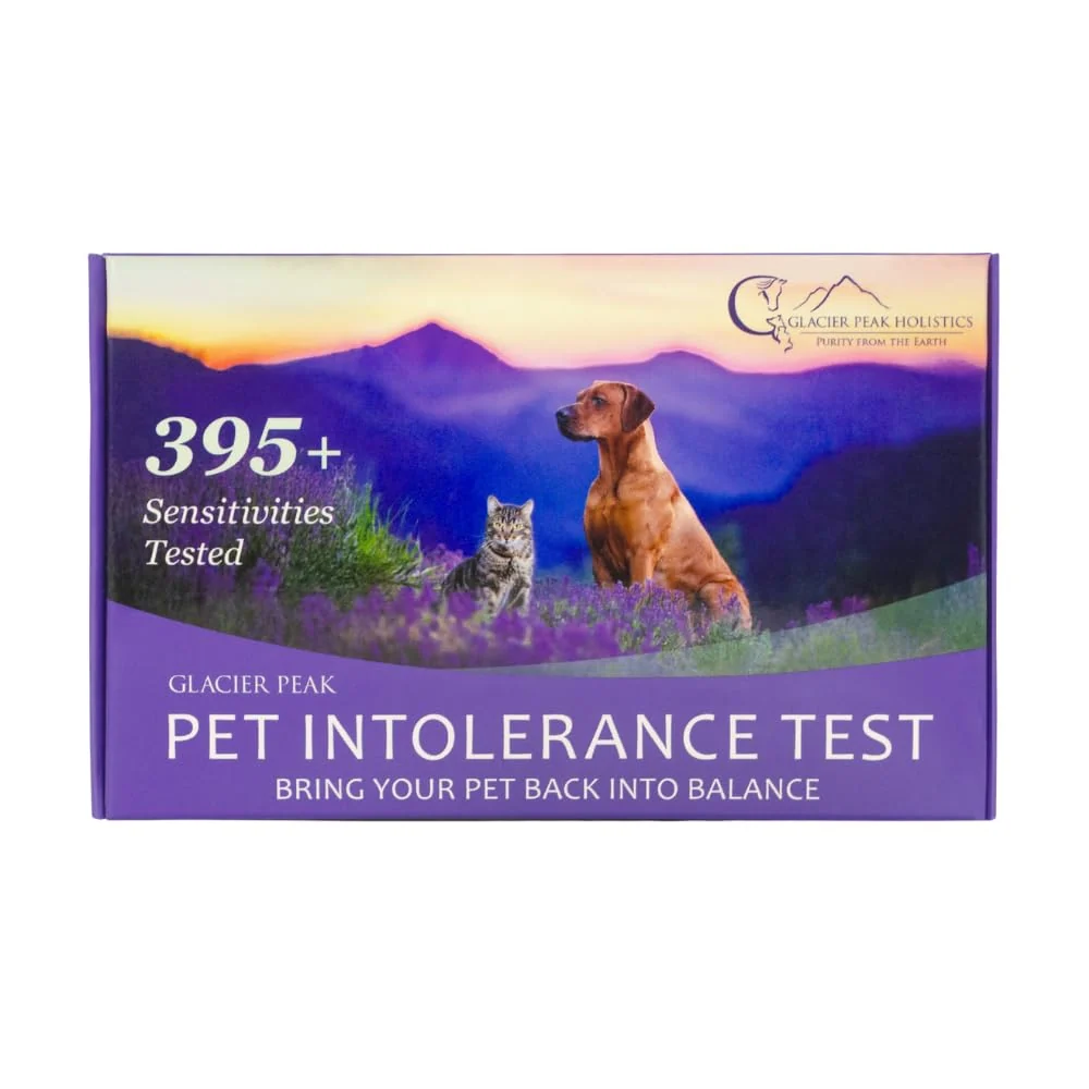Fast Glacier Peak Holistics — The Pet Intolerance Test for Dogs Cats 395 Stressors Lightweight