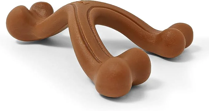 Carefully Designed Nylabone Ergonomic Hold Wishbone Power Chew Toy Top-Quality