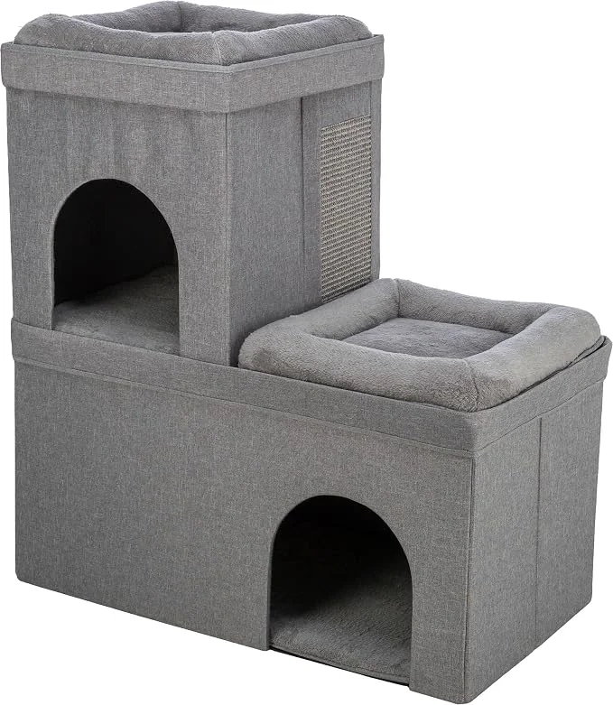Breathable TRIXIE Double Crazy Cube Stackable Cat Condo Trusted