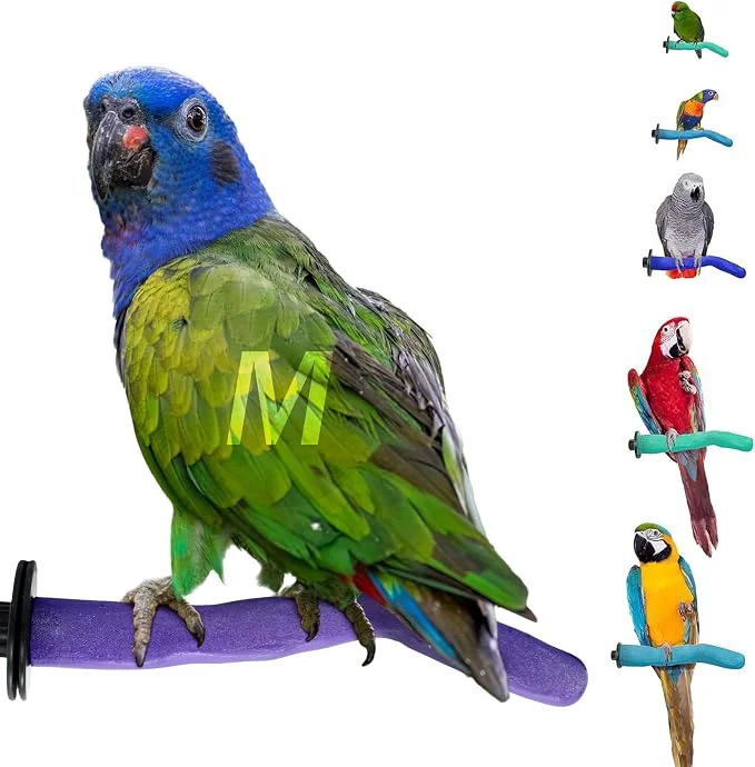 Solid Sweet Feet Beak Safety Pumice Bird Perch Medium 1-1 4 X 12 Carefully Designed
