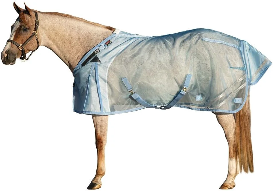 Contemporary Schneiders Mosquito Mesh II Adjusta-Fit Horse Fly Sheets Insect UV Protection for Horses Durable 350D Mesh Reflective Safety Stripes