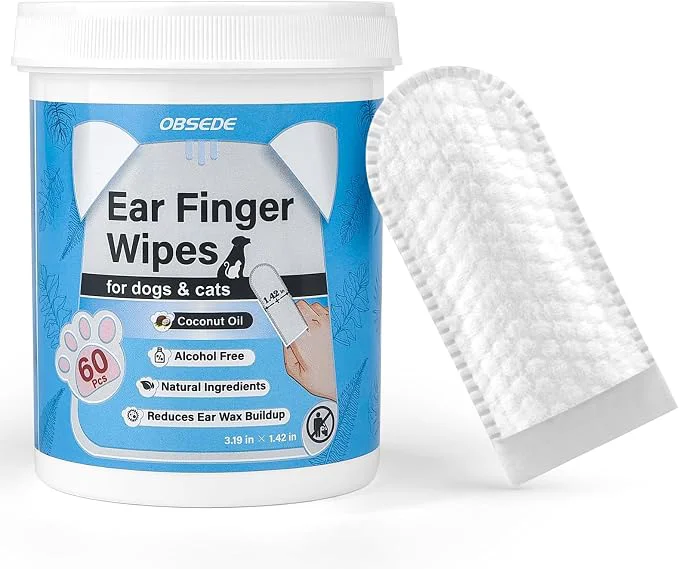 Exceptional OBSEDE Dog Cat Ear Wipes Removes Wax Odor – Daily Pet Grooming Supplies Elegant