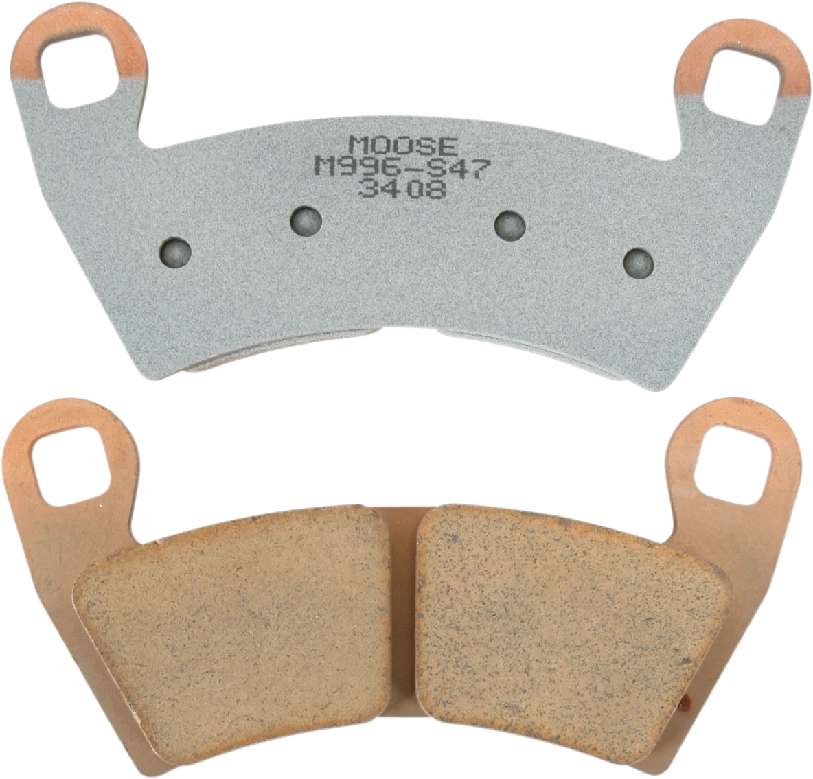 Clean MOOSE UTILITY XCR Brake Pads - Front Rear - Polaris M996-S47 Reusable