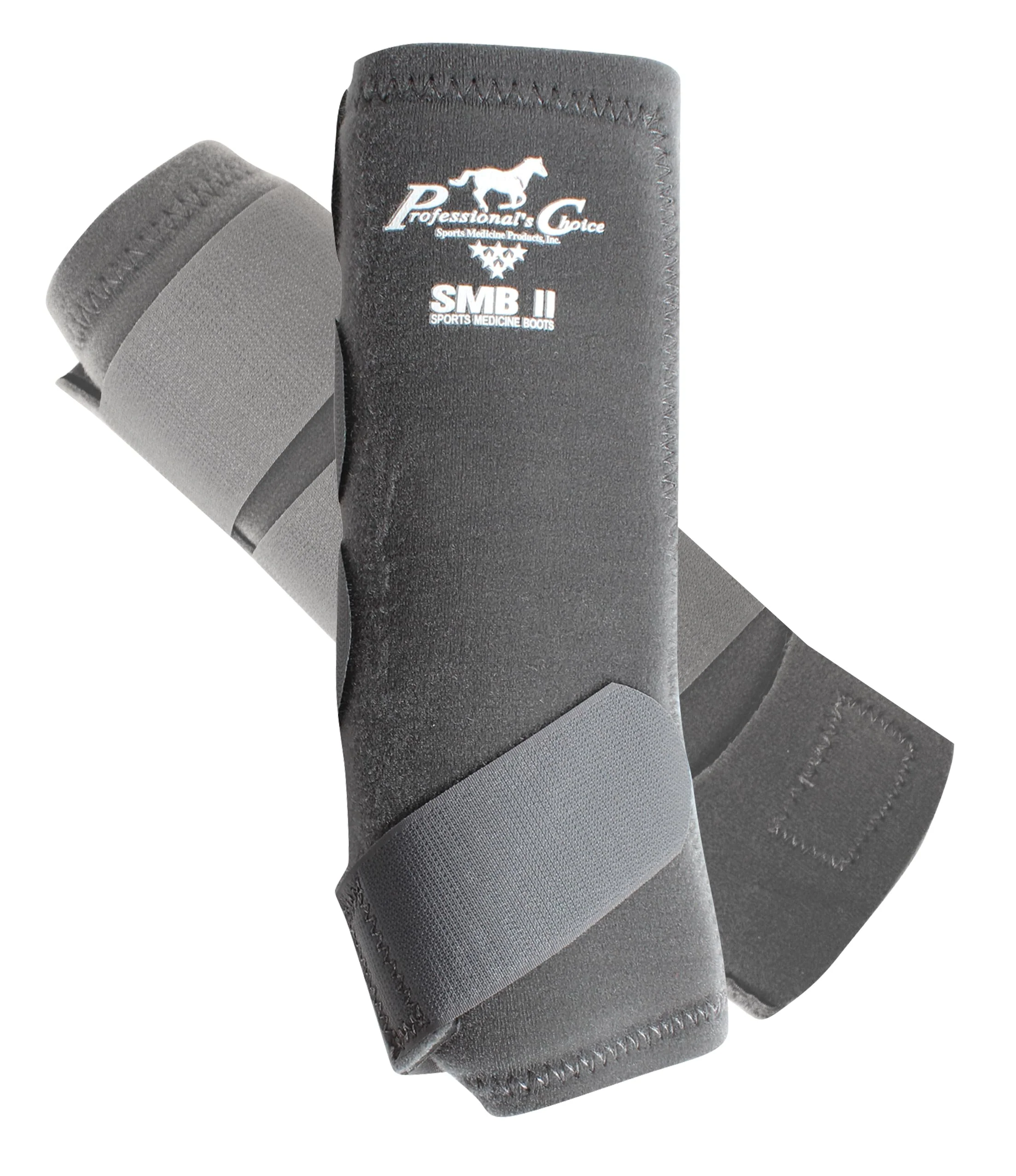Exceptional Professional's Choice SMBII Sports Medicine Boots Charcoal Small Sold in Pairs Relaxed