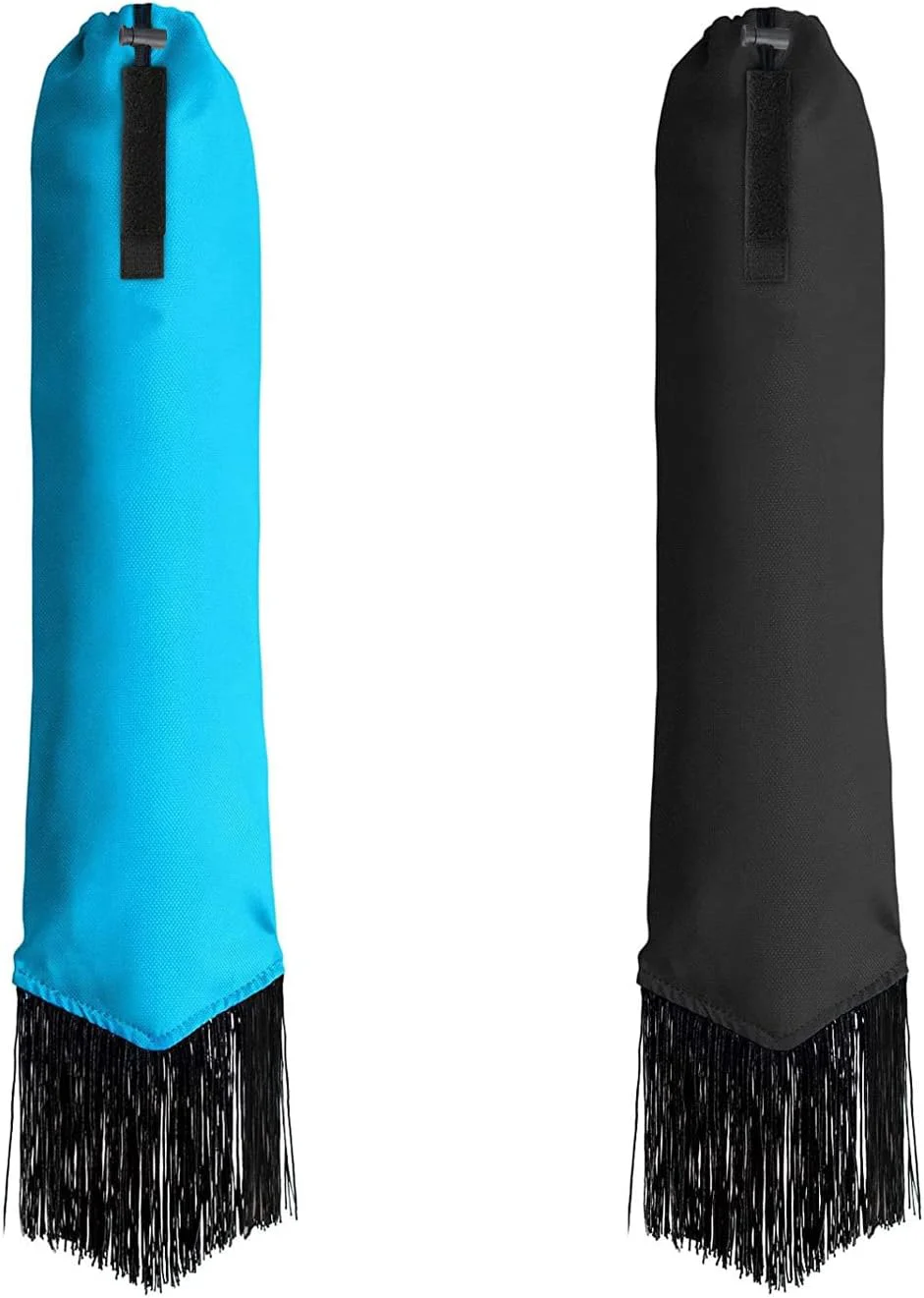 Comfortable Horse Tail Bag - Pack of 2 Waterproof and Durable Adjustable Large Opening for Easy Fit Fringe Design Simulates A Fly Swatter Protects Horse's Tail from Dirt Breakage and Insects Genuine