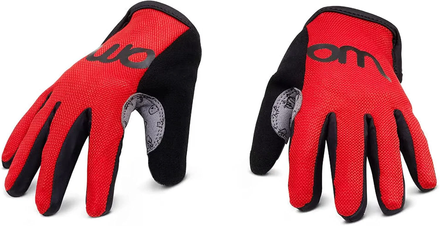 Reliable woom TENS Bike Gloves Child s Youth Bicycle Full Finger Protection with Grip for Road Cycling Mountain Biking Boys Girls Excellent