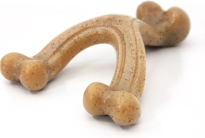 Elite Nylabone Gourmet Style Wishbone Strong Chew Toy Dependable