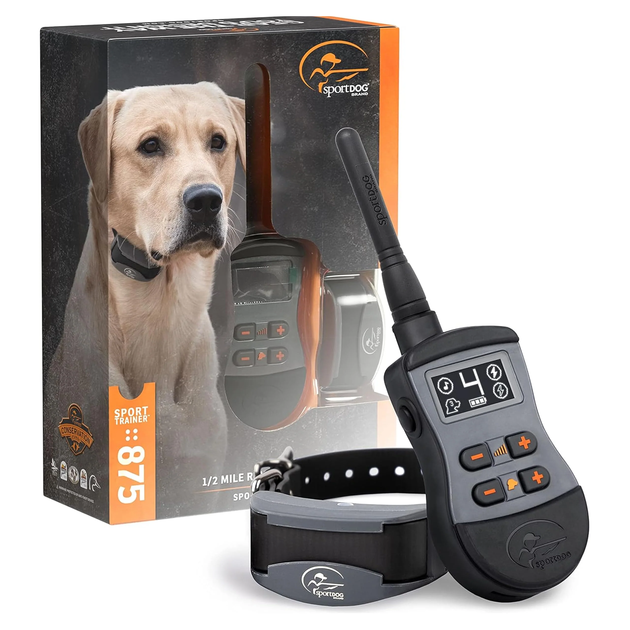 Original Design SportDOG SportTrainer Remote Trainer — Half-Mile Range OLED Display Waterproof E-Collar Advanced