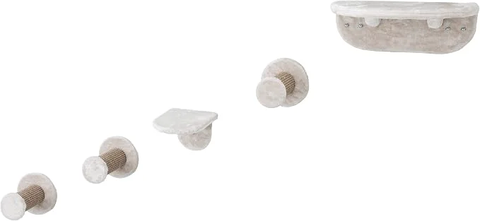 Official Trixie Wall Mounted Cat Lookout Set – Climbing Shelves Sustainable