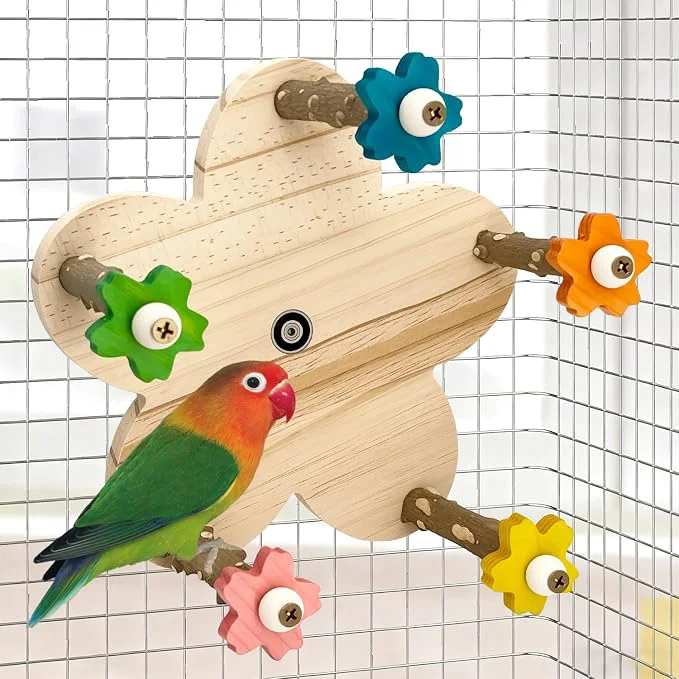 Trendy Parakeet Toys Natural Wood Perch Specialty