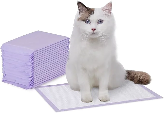 Superior Amazon Basics Cat Litter Pee Pads Odor Control Organic