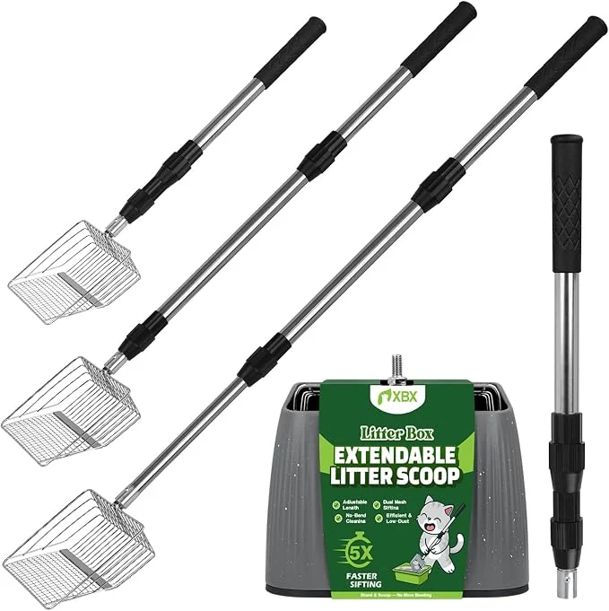 Trusted XBX Long Handle Cat Litter Scoop Superior