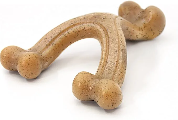 High-End Nylabone Gourmet Style Wishbone Strong Chew Toy Convenient
