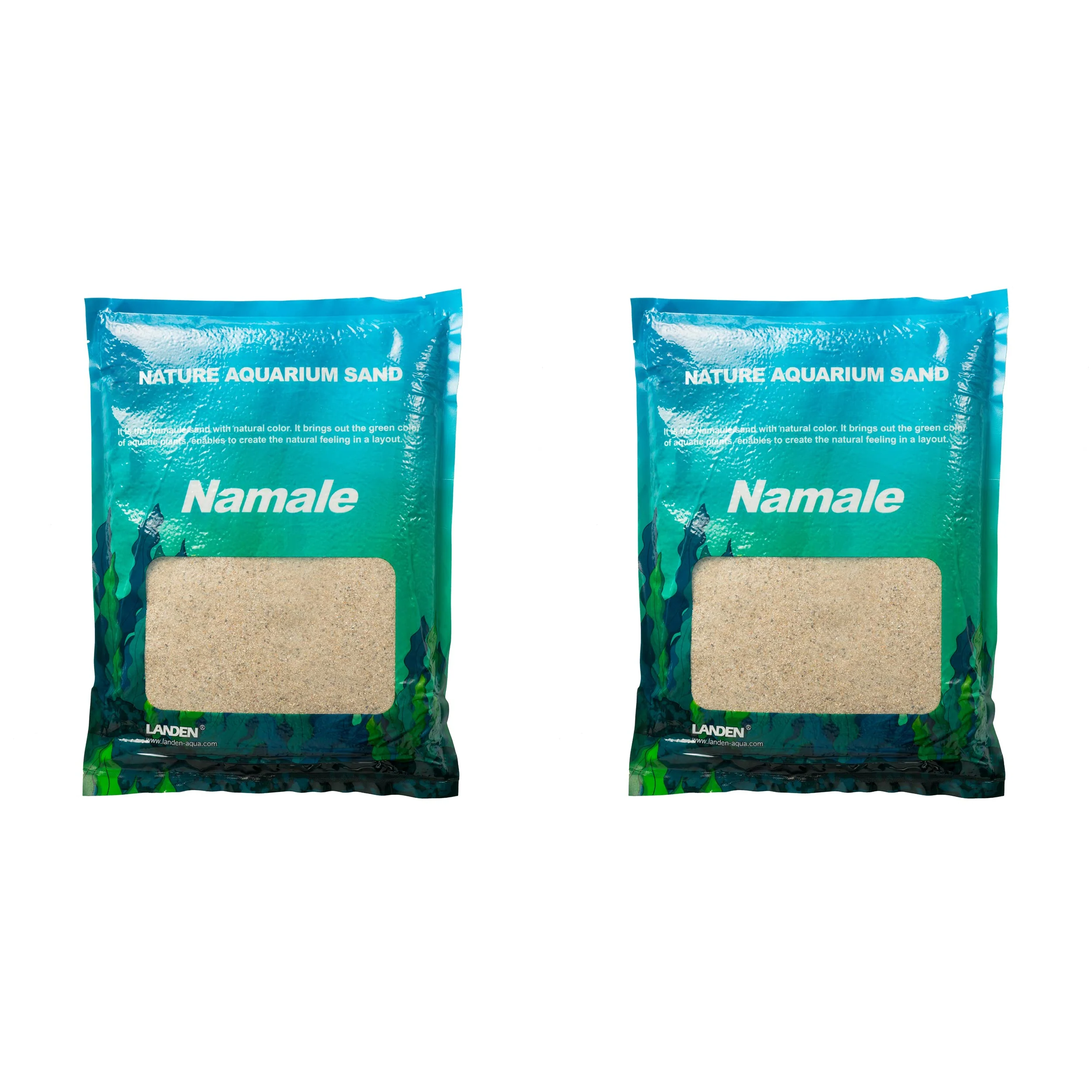 Convenient LANDEN Namale Aquarium Sand 22 lbs 6L Natural Fine Substrate for Freshwater Blackwater Biotopes Professional