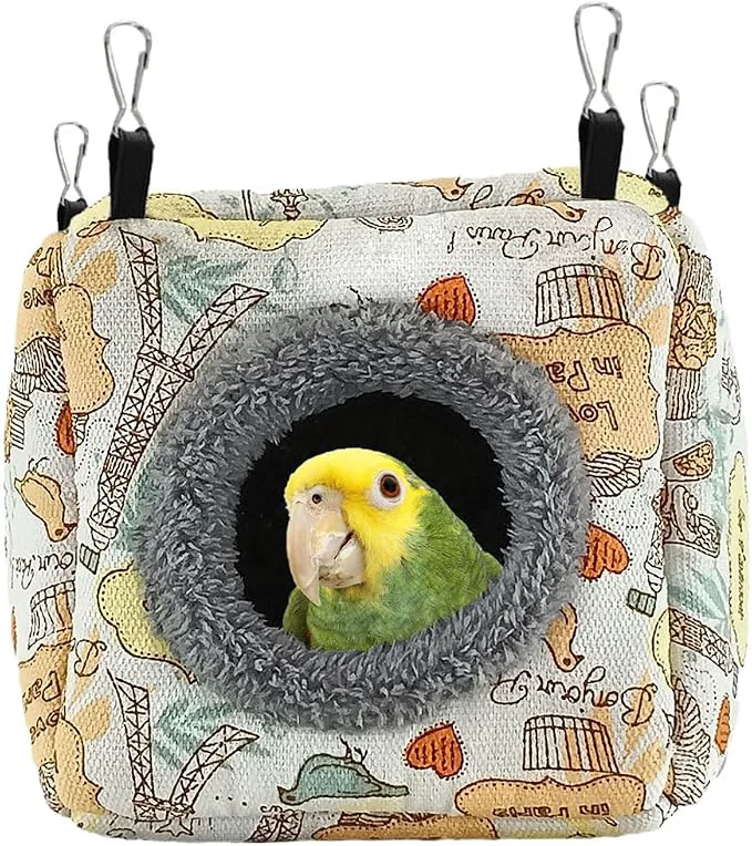 High-Quality Bird Plush Nest Bed Traditional