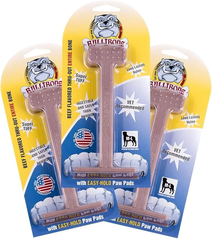Superior Bullibone Nylon Dog Chew Toy for Aggressive Chewers Carefully Designed