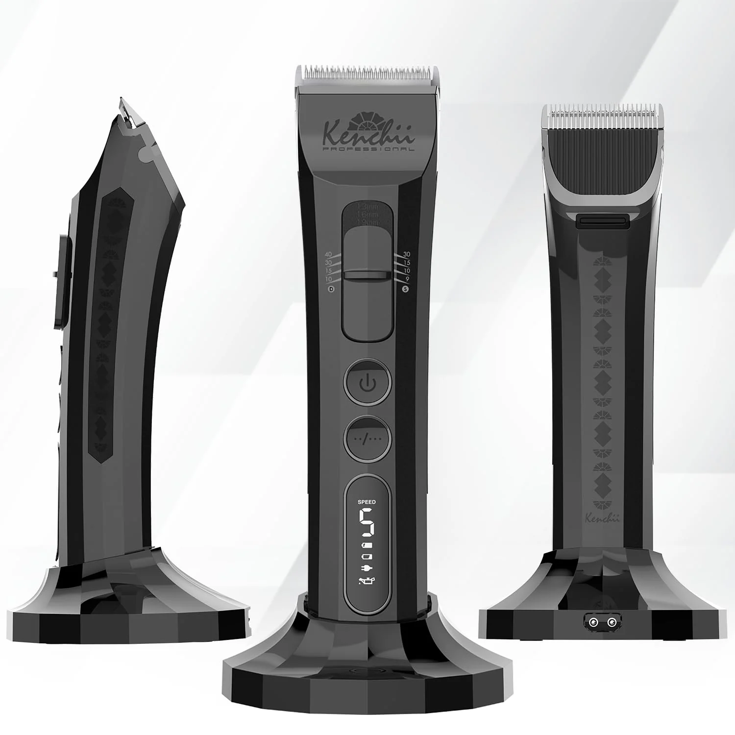 Premium Kenchii Flash Dog Clippers – 4-in-1 Cordless Grooming for Cats Dogs Advanced