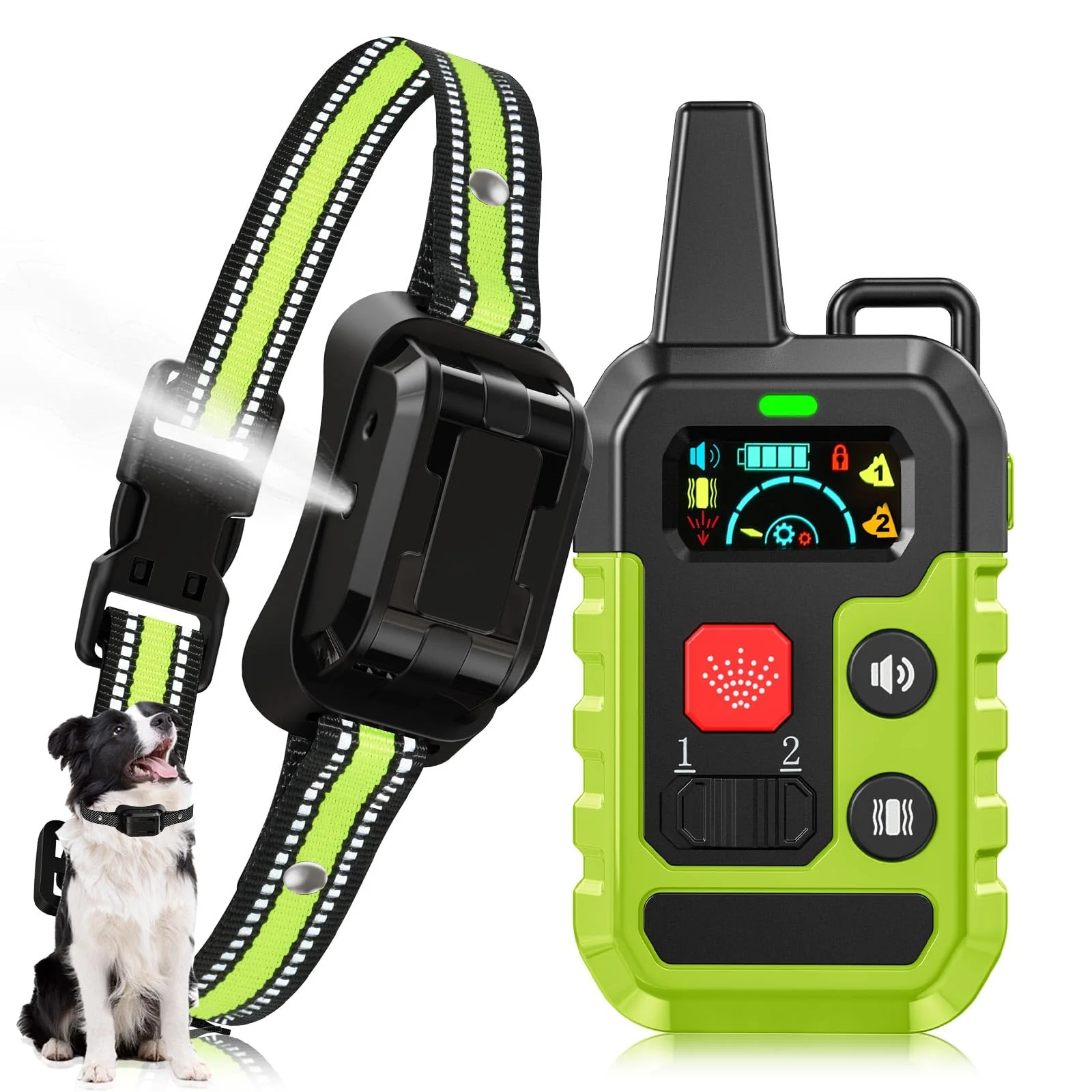Contemporary KDSZJDV Citronella Training Collar for Dogs — 4 Modes Beep Vibration Spray IPX7 3-21 in Strap Pure