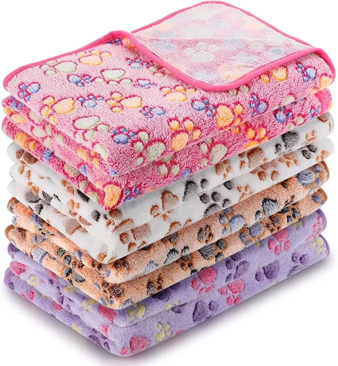 Elegant Tatuo 4 Pcs Dog Blanket for Pet Cat Blankets Indoor Puppy Teething Stuff Toys Reliable