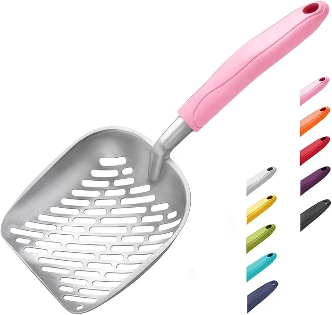 Smart WePet Cat Litter Scoop Aluminum Alloy Sifter Kitty Metal Scooper Deep Shovel Crafted