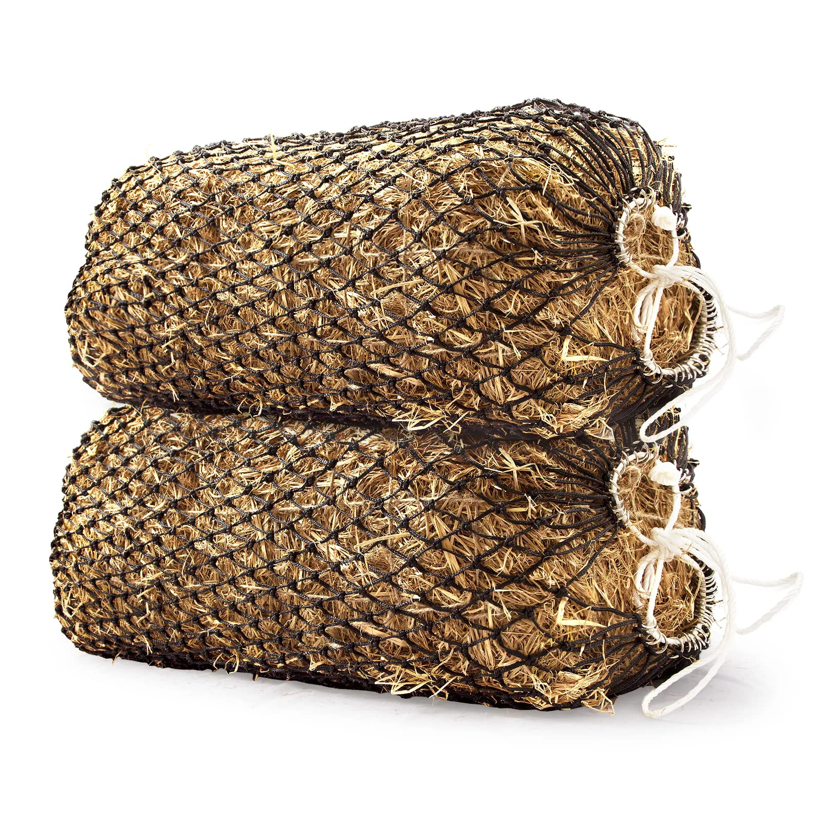 Artisan Bloomoak Slow Hay Net Feeder for Horses – Durable PE 1.6-inch Mesh Extendable 50-64 Inches Dependable