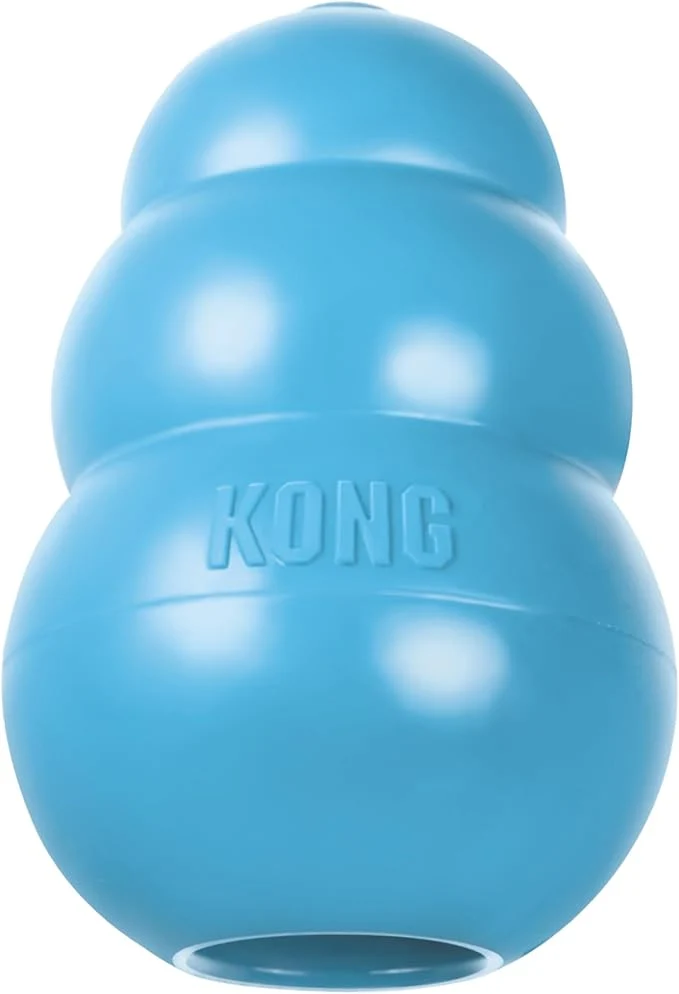 Carefully Designed KONG - Puppy Toy - Natural Teething Rubber - Fun to Chew Chase and Fetch Expertly Made