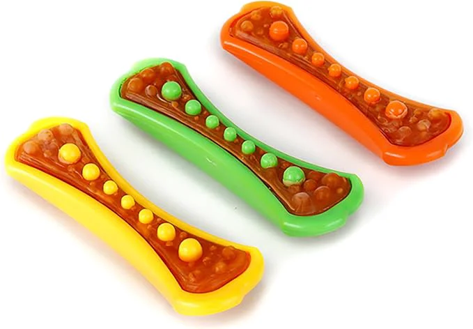 Breathable Hartz Chew 'n Clean Dental Duo Dog Treat Chew Toy Color Varies 3 Pack Healthy