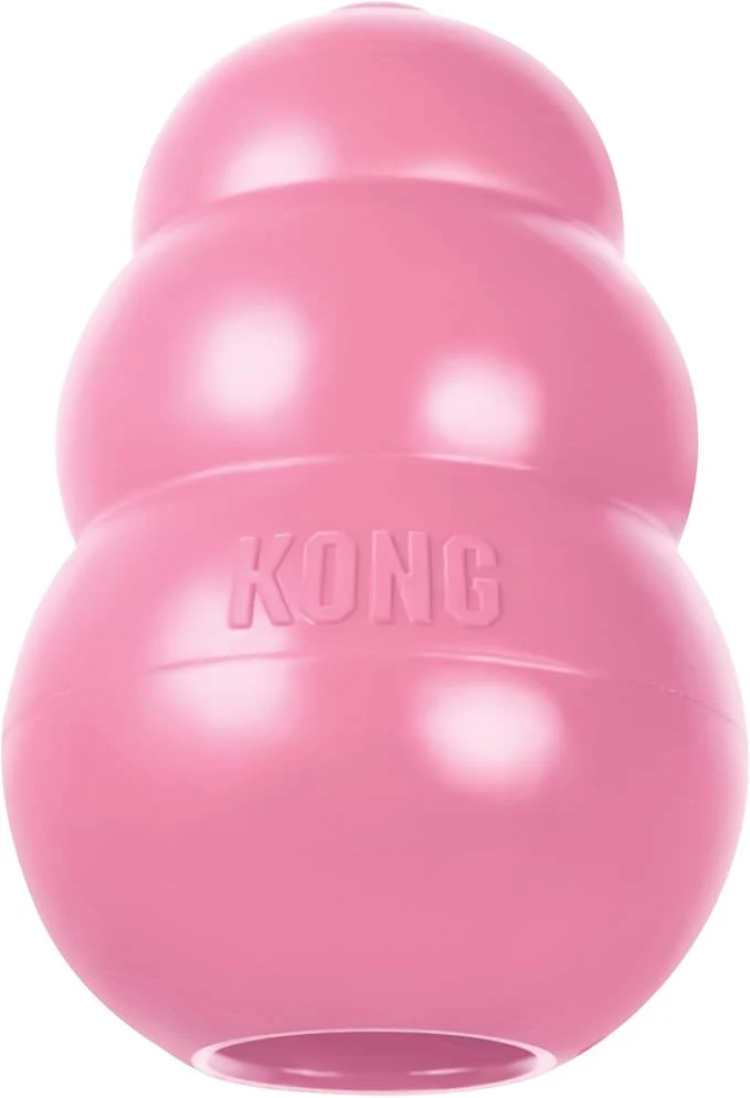 Trendy KONG Puppy - Natural Teething Rubber Chew Toy Verified