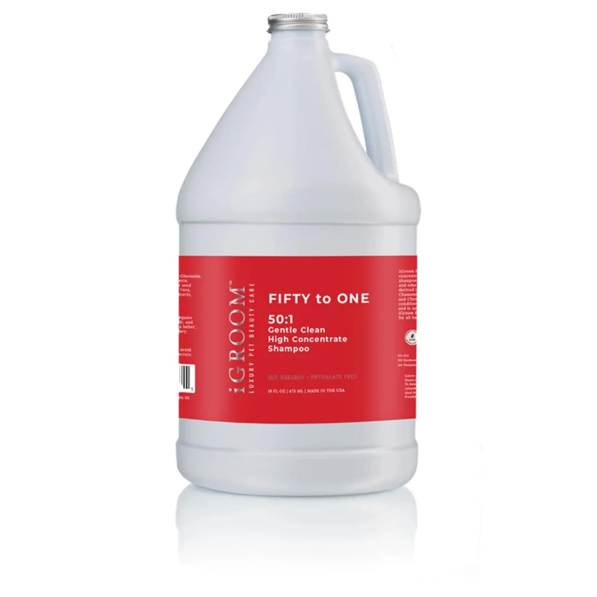 Practical iGroom 50-to-1 Dog Shampoo – Ultra-Concentrated Fragrant pH-Balanced Made in USA Gallon Authentic