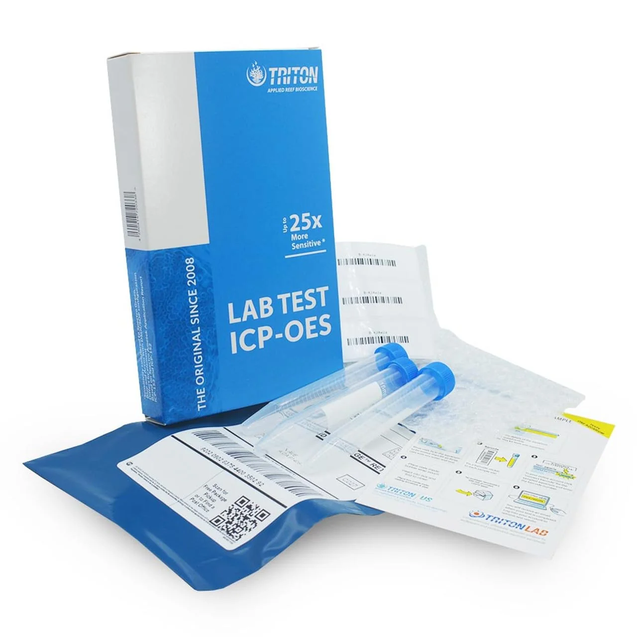 Smooth Triton Labs ICP-OES Water Test – Full 32-Element Reef Chemistry Panel User-Friendly