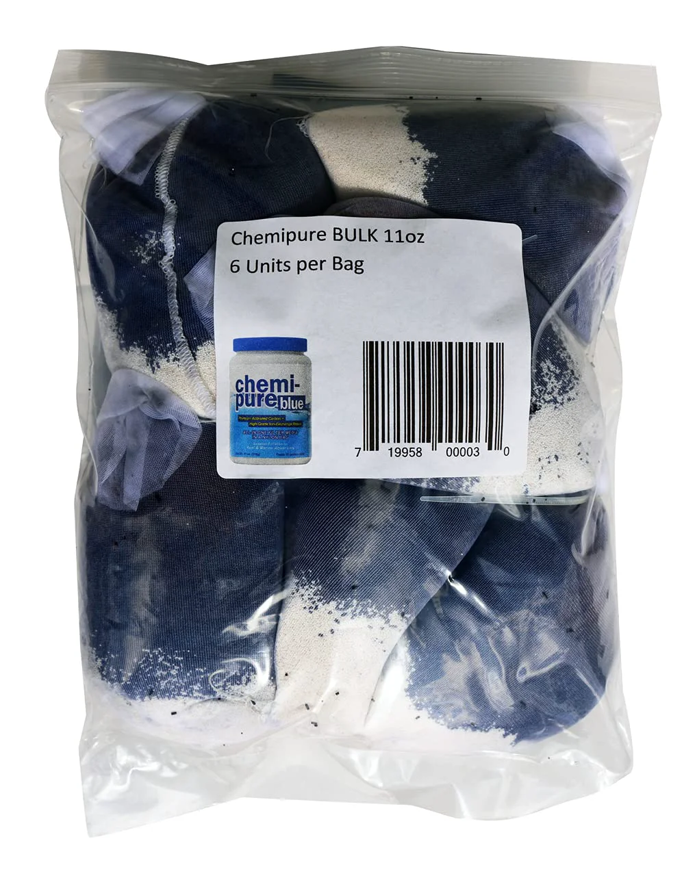Specialty Boyd Chemi-Pure Blue 11 oz Bulk 6 Pack Premium Carbon Ion-Exchange Media for Aquariums High-Performance