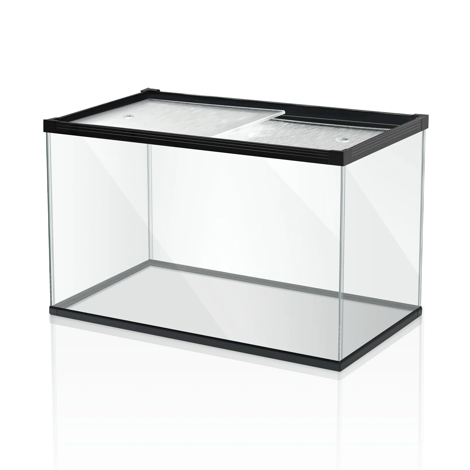 Relaxed XDPET Ultra Clear Glass Aquarium 29 Gallon – Thickened 8mm Glass for High-End Viewing Premium